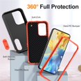 thumbnail image 4 of for Samsung Galaxy A54 5G Case, Samsung Galaxy A54 5G Phone Case with Built in Kickstand, Shockproof/Dustproof/Drop Proof Heavy Duty Military-Grade Rugged Protective Cover for Samsung Galaxy A54 5G, 4 of 8