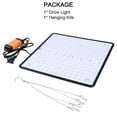 thumbnail image 3 of pitrice 225 LED Grow Light Lamp Ultra-thin Panel Bulbs Indoor Plant Veg Flower, 3 of 5