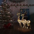 thumbnail image 1 of vidaXL Décorations de Noël en Acrylique Renne 2 Pcs 120cm Multicolore, 1 of 5