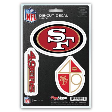 San Francisco 49ers Team Decal Set