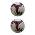 thumbnail image 4 of relayinert Long Service Life Soccer Ball For Football Middle School And Training 1 White 2Set, 4 of 6