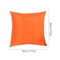 thumbnail image 3 of VogueV Housse d'Oreiller d'Extérieur Imperméable - Protège-Coussin Toutes Saisons Orange, 3 of 6