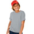 thumbnail image 1 of Hanes Garçon ComfortBlend EcoSmart Col Ras du Cou, TP, Acier Pâle, 1 of 3