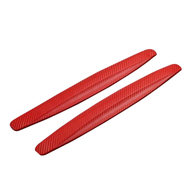 Rbaofujie Front and Rear Collision Strip Carbon Fiber Stripe Protection Strip Scratch Tape Body Scratch Decoration Protection Sticker