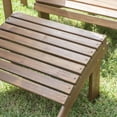 thumbnail image 4 of Teak Adirondack Outdoor Ottoman, 4 of 8