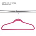 thumbnail image 3 of Simplify 3224-PINK Cintres en Velours pour Enfants, Rose - Lot de 25, 3 of 5