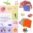 thumbnail image 3 of Premium Origami Paper Set - Vibrant Rainbow Hues for Precision Folding, High-Quality Crafting, Educational DIY Activity for Kids and Adults, Perfect for Creative Projects, 3 of 9