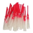 thumbnail image 2 of Luminous Squid Skirts Soft Artificial Octopus Bait for Night Fishing 30pcs, 2 of 7
