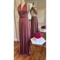 thumbnail image 4 of ROSEWOOD Floor Length LONG Maxi Infinity Dress Convertible Formal Wrap Sexy Bridesmaid Dress Evening Dress Wedding Cocktail, 4 of 7