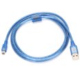 thumbnail image 4 of Mini USB Cable, Plug And Play High Speed USB To MINI5P Charging Cable Light  For Mobile Phones For PDAs 1.5M, 4 of 8