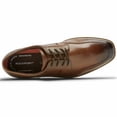 thumbnail image 3 of Rockport Men SLAYTER APRON TOE NEW BROWN/GLASS SHOE, 3 of 3