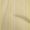 thumbnail image 1 of oneOone Velvet Yellow Fabric Stripes Sewing Material Print Fabric By The Yard 58 Inch Wide, 1 of 4