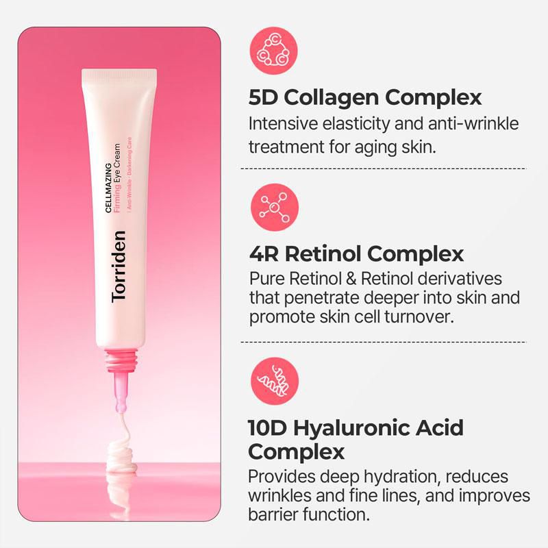 Torriden Cellmazing Crème Contour des Yeux 30ml