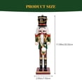thumbnail image 2 of Miangastore Christmas Desktop Nutcracker Wooden Nutcracker Ornament Xmas Tabletop Nutcracker, 2 of 8