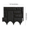 thumbnail image 3 of Garden Edging Border,Rustic Landscape Edging Garden Fence Border,Decorative Stone- Look Garden Border for Flower Bed,Plastic Garden Retaining Fence Faux Stone for Landscaping Lawn Blocks Interlocking, 3 of 6