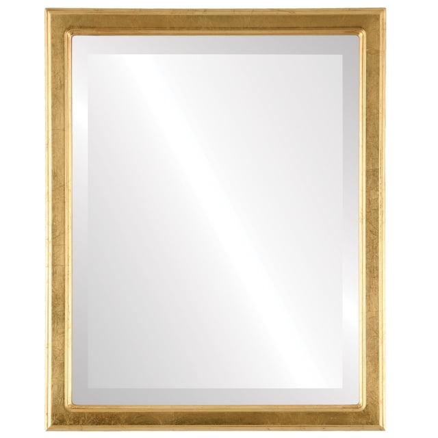Toronto Framed Mirror - Gold Leaf