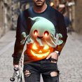 thumbnail image 2 of Pisexur Chandails en Molleton Oversize d'Halloween pour Hommes Chandails en Molleton Graphiques de Festival Amusants Manches Longues Pull Décontracté Col Rond Grande Taille S-6TG, 2 of 5