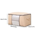 thumbnail image 3 of Vaidha Heavy Duty Storage With Reinforced Handles Extra Large Storage Bags For Clothes Tote Bag Double Zipper For Space Saving Travel, 3 of 6