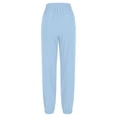 thumbnail image 4 of VEKDONE Womens Linen Long Pants Light Blue M, 4 of 7