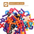 thumbnail image 4 of 1 Set Building Block Pipe Interlocking Educational Building Block Learning Toy, 4 of 5
