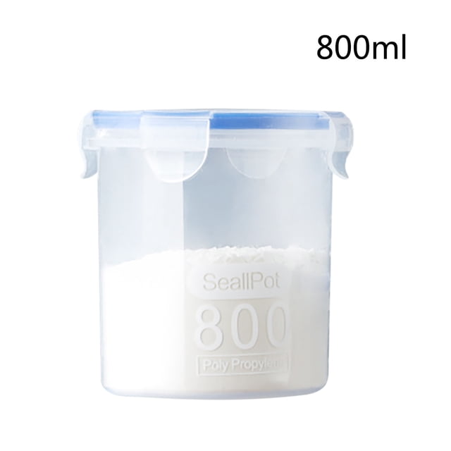 Oleegame 1PC Produce Storage Kitchen Storage Box Sealed Food Preservation Plastic Preservation Container Storage Tank Grains Sealed Can