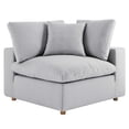 thumbnail image 4 of Modway Commix 7-Piece Down Filled Overstuffed Sectional Sofa in Light Gray, 4 of 10