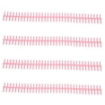 thumbnail image 4 of Plastic Binding Spine, Loose Leaf Rings Wear And Aging Resistant Detachable With 12mm Inner Diameter For Home Or School Use Pink, 4 of 8
