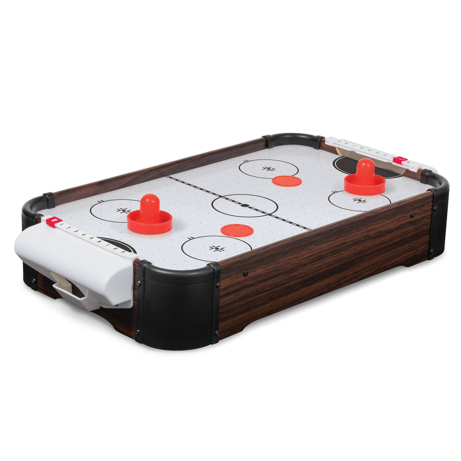 AHYDFSR Airs Hockey Hover Puck, Rondelles de Hockey sur Air avec 2 Poussoirs Rouges, Jeu de Hockey sur Table, Rondelles de Hockey Flottantes électriques en Plastique, pour Rassemblements en Famille AHYDFSR Airs Hockey Hover Puck, Rondelles de Hockey sur Air avec 2 Poussoirs Rouges, Jeu de Hockey sur Table, Rondelles de Hockey Flottantes électriques en Plastique, pour Rassemblements en Famille