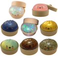 thumbnail image 1 of Glitter Dumpling, Glitter Dumpling Squishy Box, Squishies Stress Ball, Anxiety Relief Fidget, Soft Squeeze Decompression Dough, Relaxation Gift (A), 1 of 6