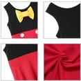 thumbnail image 4 of HAWEE Robe d'Été pour Fille Mickey/Minnie/Belle/Snow White Costumes de Sirène Dessin Animé Jeu de Rôle Princesse Robes Tenues Vêtements, 4 of 4