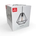 thumbnail image 3 of Luminaire suspendu Dawson à 1 ampoule noir mat, 3 of 9