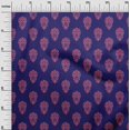 thumbnail image 2 of oneOone Polyester Lycra Fabric Floral Block Print Sewing Fabric BTY 56 Inch Wide, 2 of 4