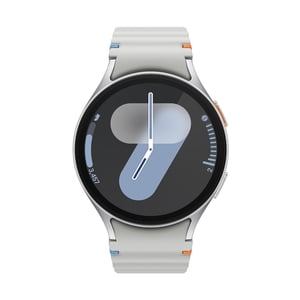 Restauré Samsung Galaxy Watch 7 44mm Smartwatch BT, Verre saphir, double GPS, 3nm Chip (Argent) - Bien remis à neuf