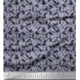 thumbnail image 1 of Soimoi Polyester Crepe Fabric Palm Tree & Pine Fruits Printed Fabric 1 Yard 42 Inch Wide, 1 of 3