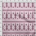 thumbnail image 3 of oneOone Coton Popeline Tissu Chevron & Tourbillon Ikat Impression Tissu à Coudre BTY 56 Pouces de Large, 3 of 4