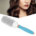 thumbnail image 3 of Hairdressing Comb, Aluminum Tube Roller Comb, Round Hairdressing Comb Hair Styling Comb, Professional Salon Hairstyle Tool, 3 of 8