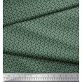 thumbnail image 2 of Soimoi Cotton Cambric Fabric Geometric Small Print Fabric by The Yard 56 Inch Wide, 2 of 3