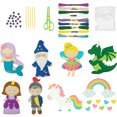 thumbnail image 1 of Toorise 8/12Pcs Animal Sewing Craft Kit Felt Sewing Animal Craft Set Fun Animal DIY Crafting and Sewing Set with Instructions Educational Animal Craft Kit for 3 to 12 Years Old Kids-castleseries-, 1 of 9