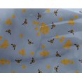 thumbnail image 4 of oneOone Georgette Viscose Fabric Honeycomb & Honey Bee Insect Decor Fabric Printed BTY 42 Inch Wide, 4 of 4