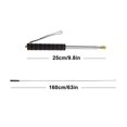 thumbnail image 4 of Birdeem Flagpole Lightweight Stainless Steel Portable Telescopic Sponge Handle Pole Flag Waving Flagpole, 4 of 10