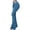 Blue, variant on Soki Women's Jeans High Waist Bell Bottoms Strecth Flared Denim Pants, Gray