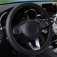 thumbnail image 3 of Lubelski Stylish Car Vehicle Faux Leather Anti-Slip Steering Wheel Wrap Cover Protector, 3 of 7