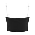 thumbnail image 5 of MIASHUI Womens Camisole Tank Tops Adjustable Spaghetti Strap Vest,Black,M, 5 of 5