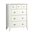 thumbnail image 1 of Pemberley Commode de Chambre Rectangulaire en Bois Doux Blanc 42,63 Pouces Non Assemblée, 1 of 7
