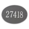 thumbnail image 1 of Whitehall 2926PS Hawthorne Oval - Estate Wall - One Line- Pewter/Silver, 1 of 1