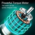 thumbnail image 3 of Zootealy Electric Egg Beater Handheld Mixer Food Beater Whisk with 4 Speed for Baking Cake Egg Cream Upright Wireless Hand Mixer Electric, 3 of 6