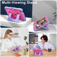 thumbnail image 4 of Case for iPad Mini 7 A17 Pro 2024 / iPad Mini 6 2021 8.3 Inch, Shockproof Protective Cover with Kickstand Shoulder Strap, 4 of 7