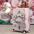 thumbnail image 2 of Travel Luggage Cover Suitcase Protector Fits 18-32 Inch Luggage Wheel Covers Patterned Travel Related Items Flower Luggage Protector Elastic Luggage Anti-scratch Suitcase Cover M, 2 of 5