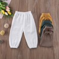 thumbnail image 5 of Pantalon Bouffant Froissé en Coton pour Tout-Petits, Bébés et Enfants Fille Garçon, Pantalon Legging, 5 of 5