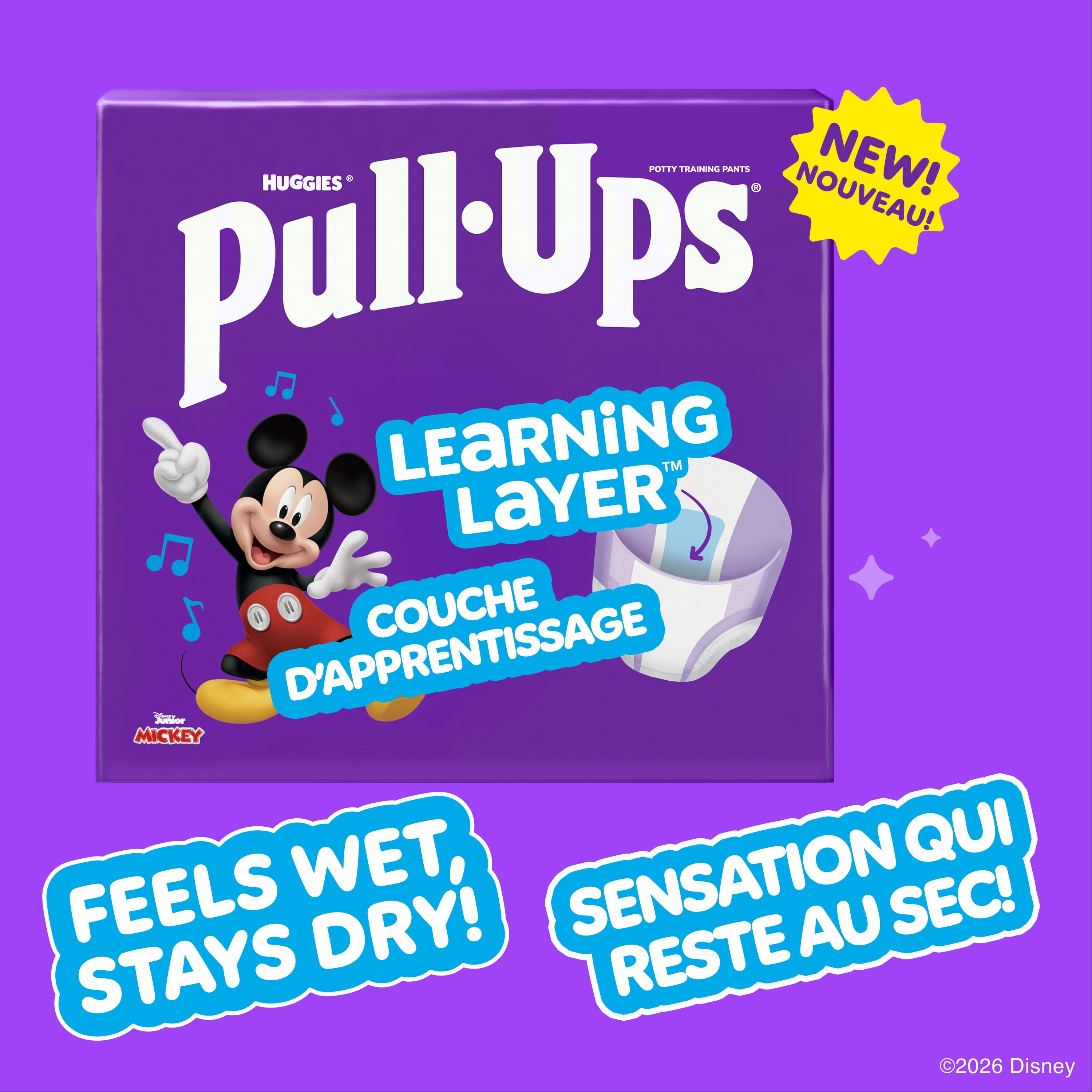 Pull-Ups Boys' Potty Training Pants, 2T-3T (16-34 lbs), 74 Count